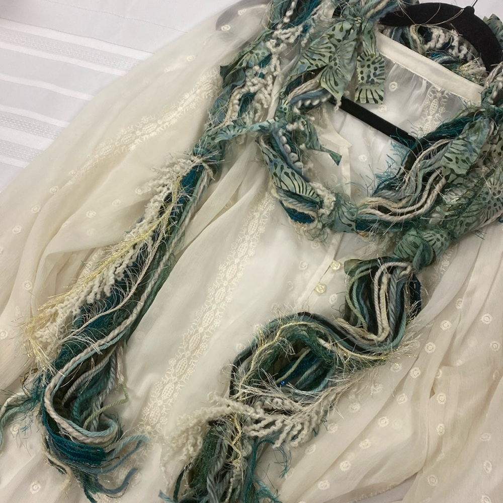 Artisan Textured Scarf - Picture 6 of 8